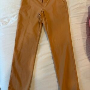 34x32 Men’s Camel Khaki Chinos Charles Tyrwhitt Non-Iron Stretch Slim